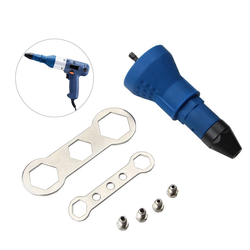

Electric Rivet Nut Tool Cordless Riveting Tools Insert Nut Adaptor Drill Adapter DAG-ship