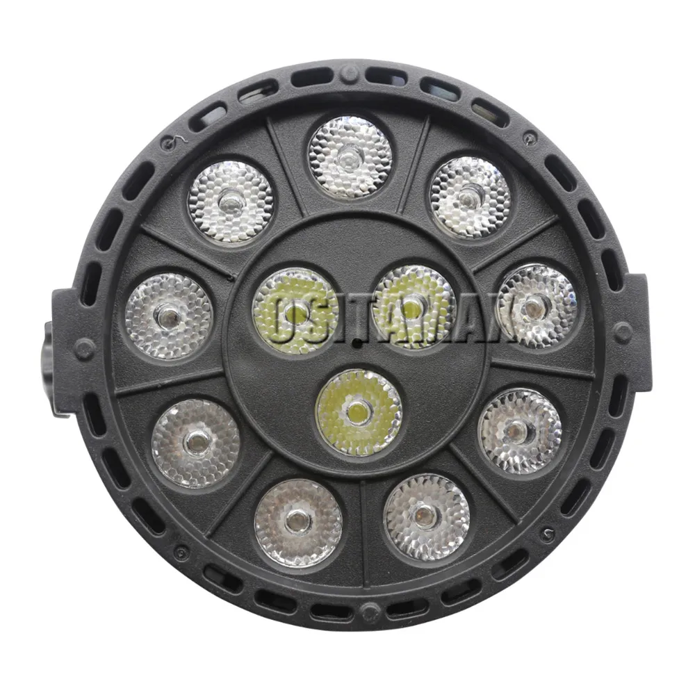 RGB DMX светодиодный светильник Par 12x3w пластиковый чехол Can высокой яркости 64 Lumiere DJ