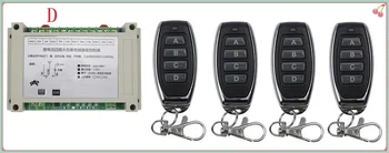 

New AC220V 250V 380V 30A 4CH RF Wireless Remote Control Relay Switch Security System Garage Doors Gate Electric Doors shutters