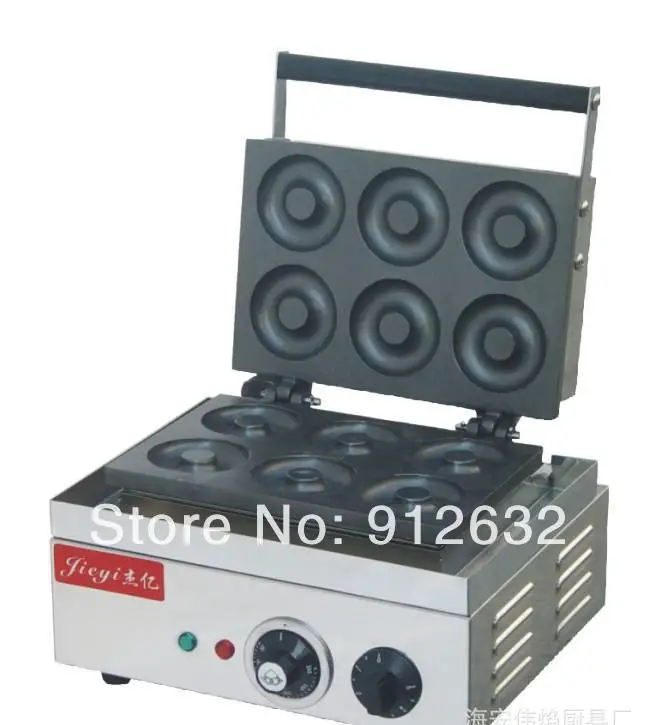 

6pcs/time donut maker, 5cm diameter of donut, Electric dough maker machine for sale