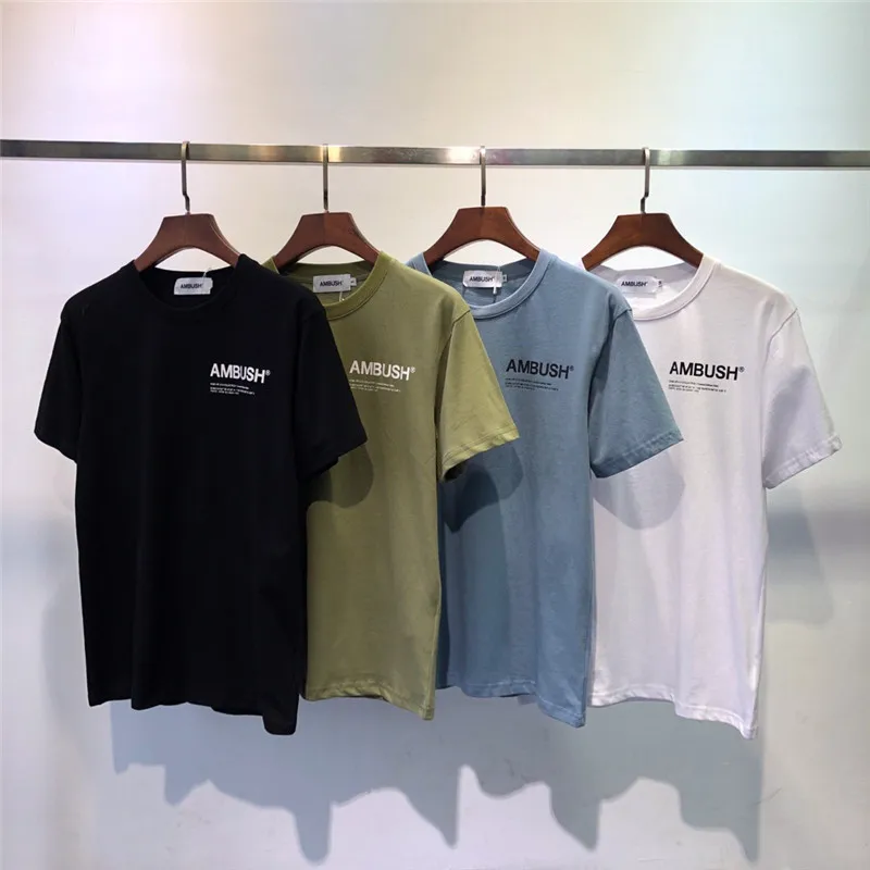 

AMBUSH T shirt 1:1 high quality Men Women 4 colour New Arrived Top Tees AMBUSH T shirt