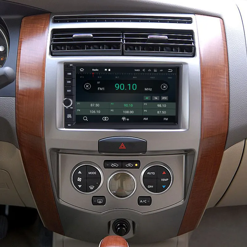 Excellent AutoRadio 2 din Android 8.1 Car Multimedia For Nissan Note Qashqai Xtrail Juke Almera Head Unit Tape Recorder GPS Navigation 2GB 3
