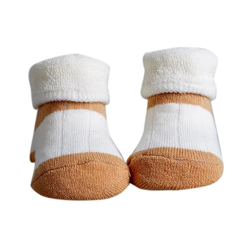 Baby Anti Slip Newborn 0-12Month Cotton Lovely Socks Infant Cute Boy Girl Unisex Baby Accessories (4)