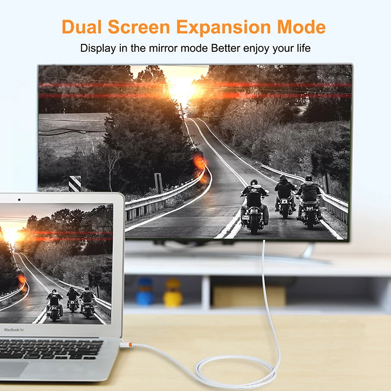 Mini Display Port to Display Port Cable 2019 New CABLETIME Thunderbolt to DP HD Cable Mini DisplayPort DP For Macbook C052