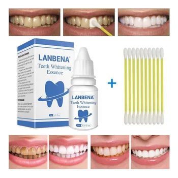 

10ml Teeth Whitening Essence Powder Oral Hygiene Cleaning Serum Removes Plaque Stains Tooth Bleaching Dental Tools Toothpaste