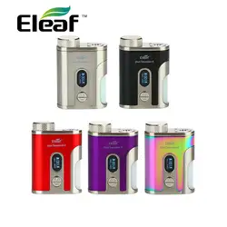 Оригинальный Eleaf IStick Пико Squeeze 2 Mod Max 100 Вт Выход с 8 мл бутылка без 18650/21700 батарейный мод для электронных сигарет Vs Eleaf вызвать