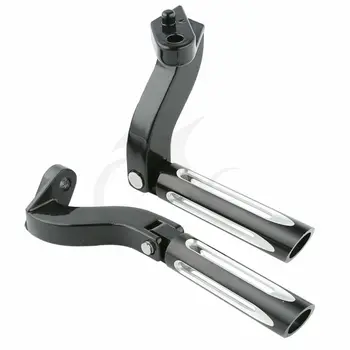 

Motorcycle Rear Foot Pegs w/ Bracket For Harley Touring Road King Electra Glide Street Glide Road Glide 1993-2019