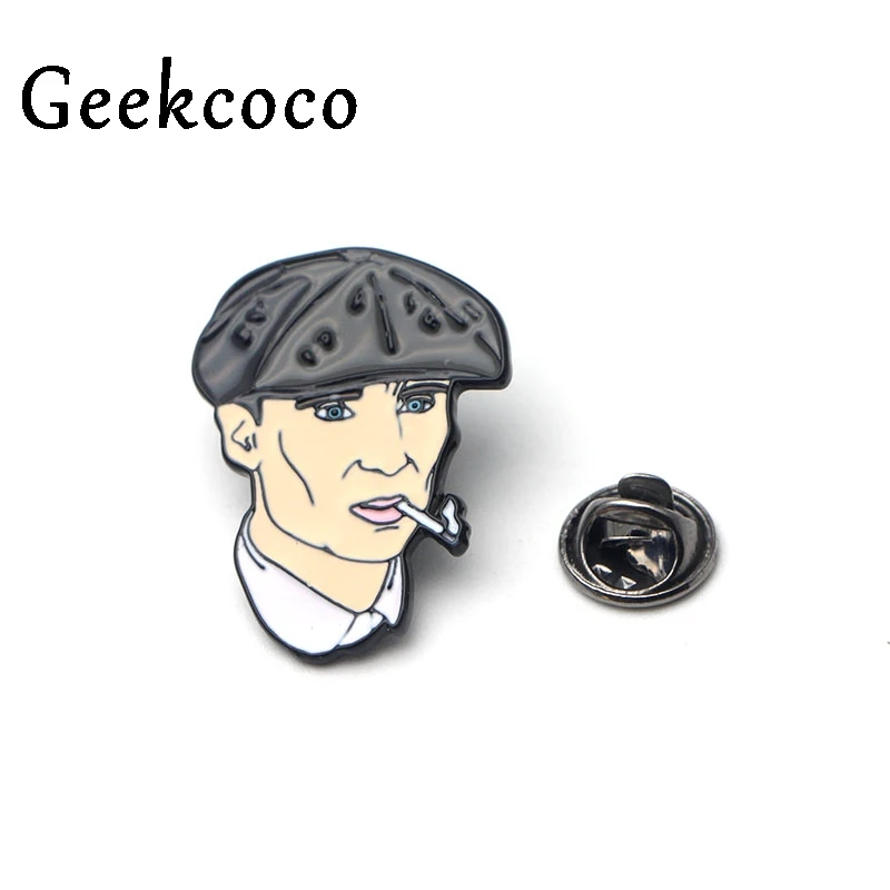 Peaky Blinders characters Enamel Pins for clothes metal Gift para bag shirt hat backpack insignia Brooches Badges for men J0132