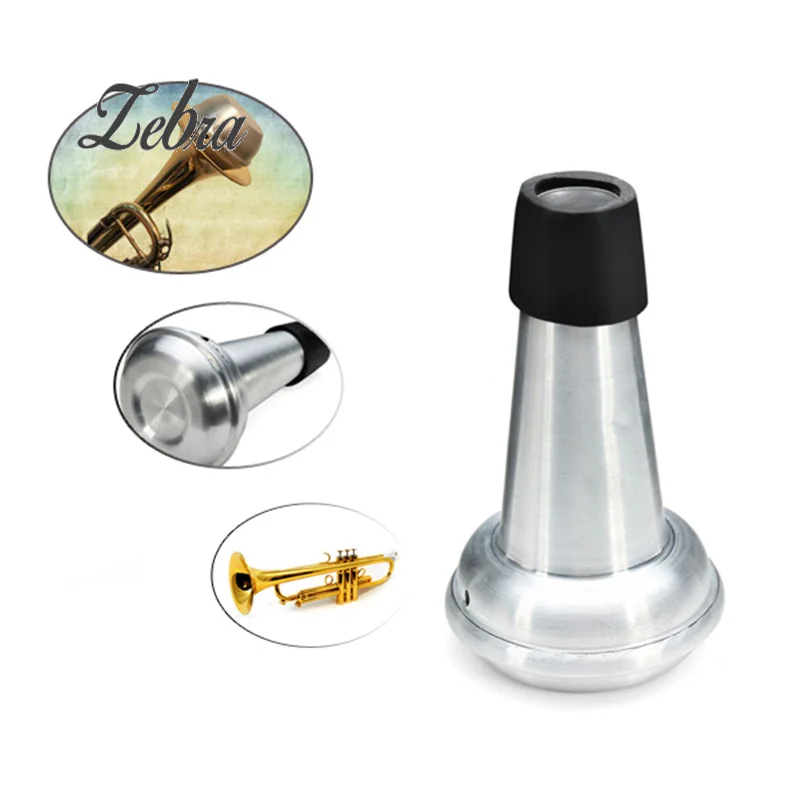 

Lightweight Aluminum Mute Straight Practice Trumpet Mute For Trumpet Brasses Musical Instrument Parts Accessories