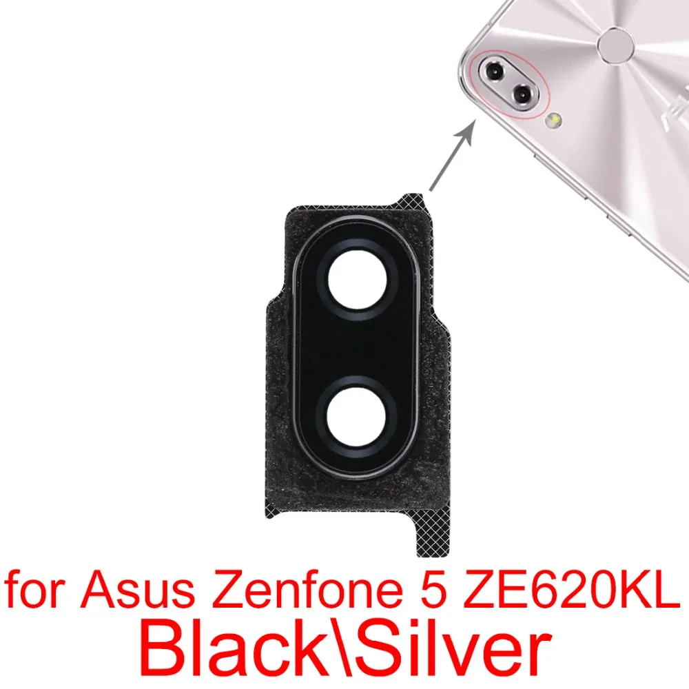 Новинка для Asus Zenfone 5 ZE620KL задняя оправа объектива камеры запасные части|Объективы