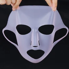 2 шт., силиконовая маска для лица, увлажняющая маска, сохраняющая эссенцию от испарения, повышенная абсорбция, уход за кожей, маска для лица, инструмент, козырек