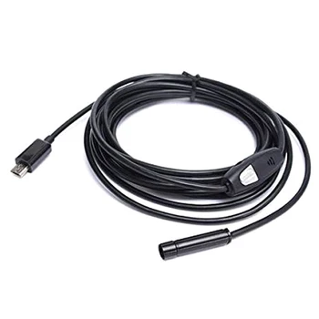 

MOOL 1M 6 LED 7mm Waterproof Lens Android Endoscope Tube Camera Channel Camera Inspection Camera Borescope Camera