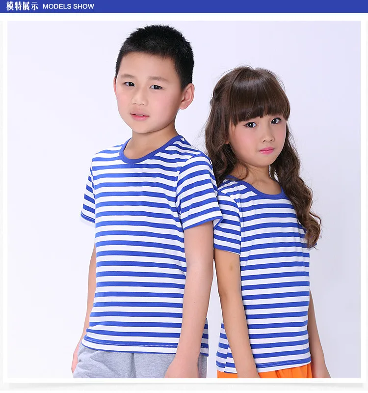 boys red and white striped t shirt