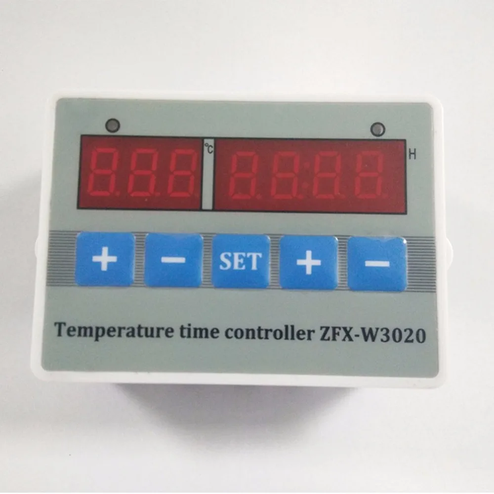 ZFX-W3020 ЖК-дисплей цифровой Интеллектуальный регулятор температуры Термостат модуль переключения для таймера