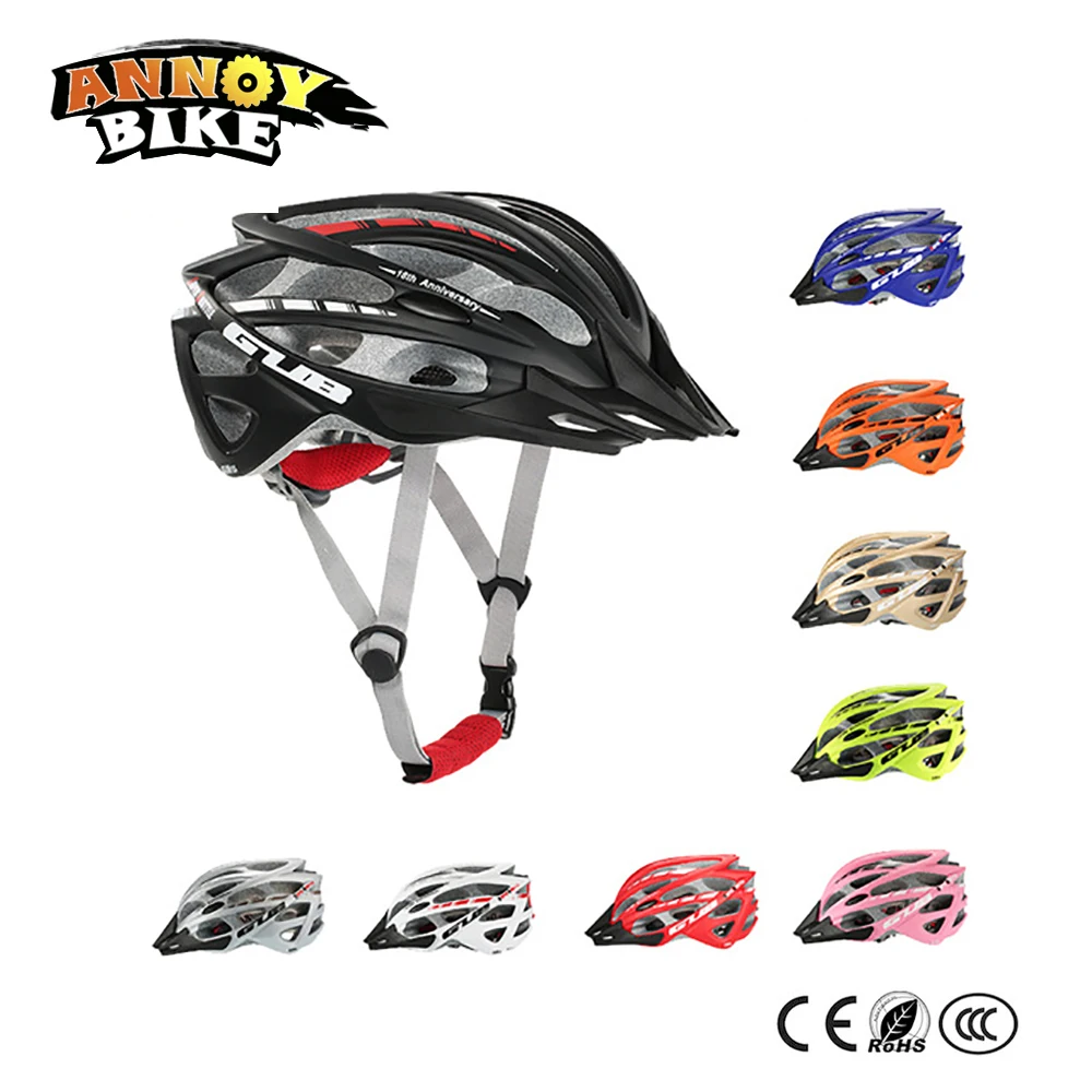 

GUB SS 18th Anniversary Helmet Ultra-light Overall Shape Obstruct Insects Bicycle Helmet PC+EPS BMX MTB Mountain Bike Helmet