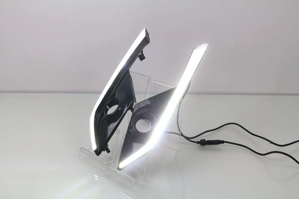

Qirun led drl daytime running light with dimmer for Mazda CX-3 2016-2017 with wireless control