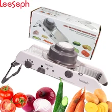 Einstellbare Mandolinenschneider-multifunktionale Gemüse Reibe Shredder Hobel Cutter Set, küche Zubehör
