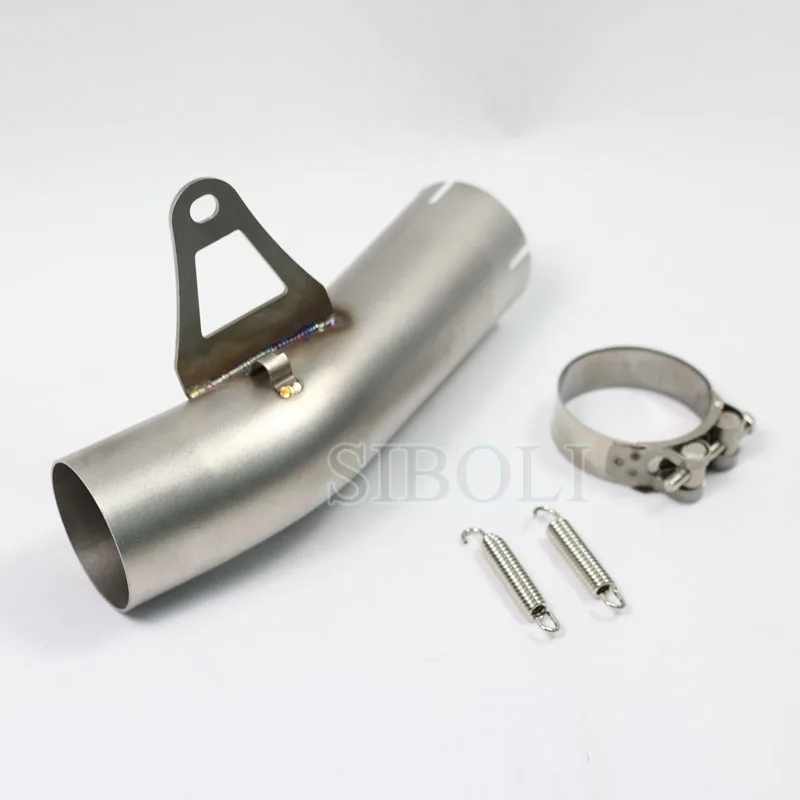 

S1000R Motorcycle Exhaust Middle Link Connect Pipe Slip On Tube For BMW S1000R