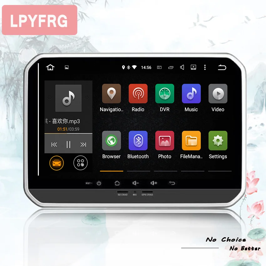 Cheap Car Multimedia Stereo Radio Audio DVD Player Android 9.0 GPS Navigation For Suzuki IGNIS 2017 2018 Head unit Tape recorder 1