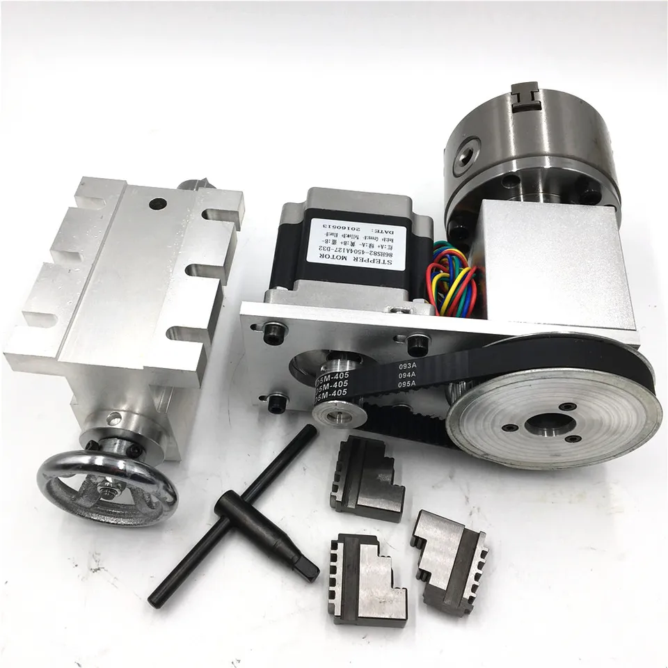 トークセンの4点打ちリム 四又杭 マカウッド タイ製 MT2 Morse taper NO.2 Tailstock Rotary 4th Axis Nema34