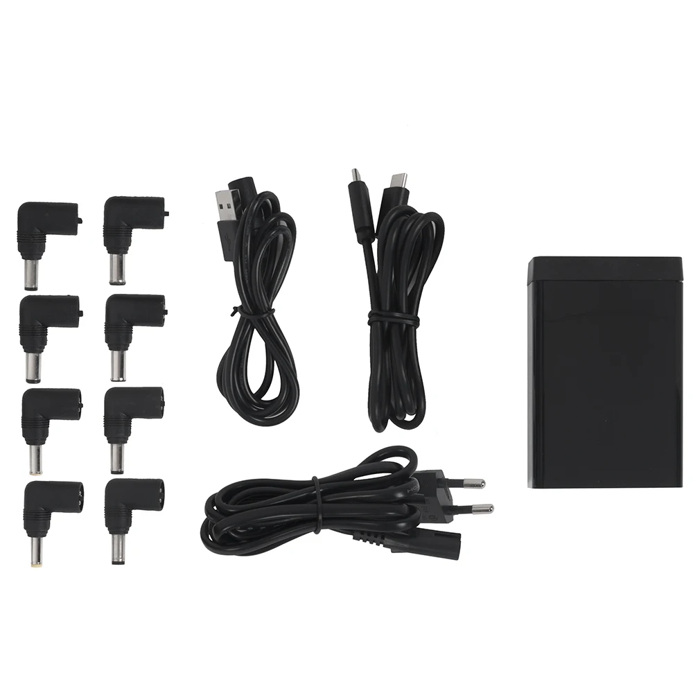  QC 3.0 Full Function Notebook Charger with 2 USB A and 1 USB C Charger Adapter For Laptop Mac book 