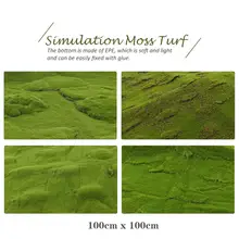 Искусственный мох газон мини-сказочный сад декоративные растения декоративные газон Свадьба фестиваль Крытый Открытый украшения окна