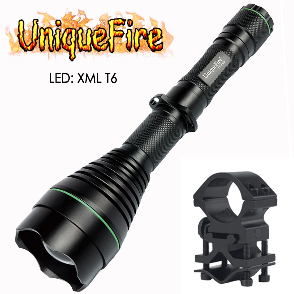 Светодиодный фонарик UniqueFire XML T6 1508 дюйма 50 мм выпуклая линза масштабирование 1200
