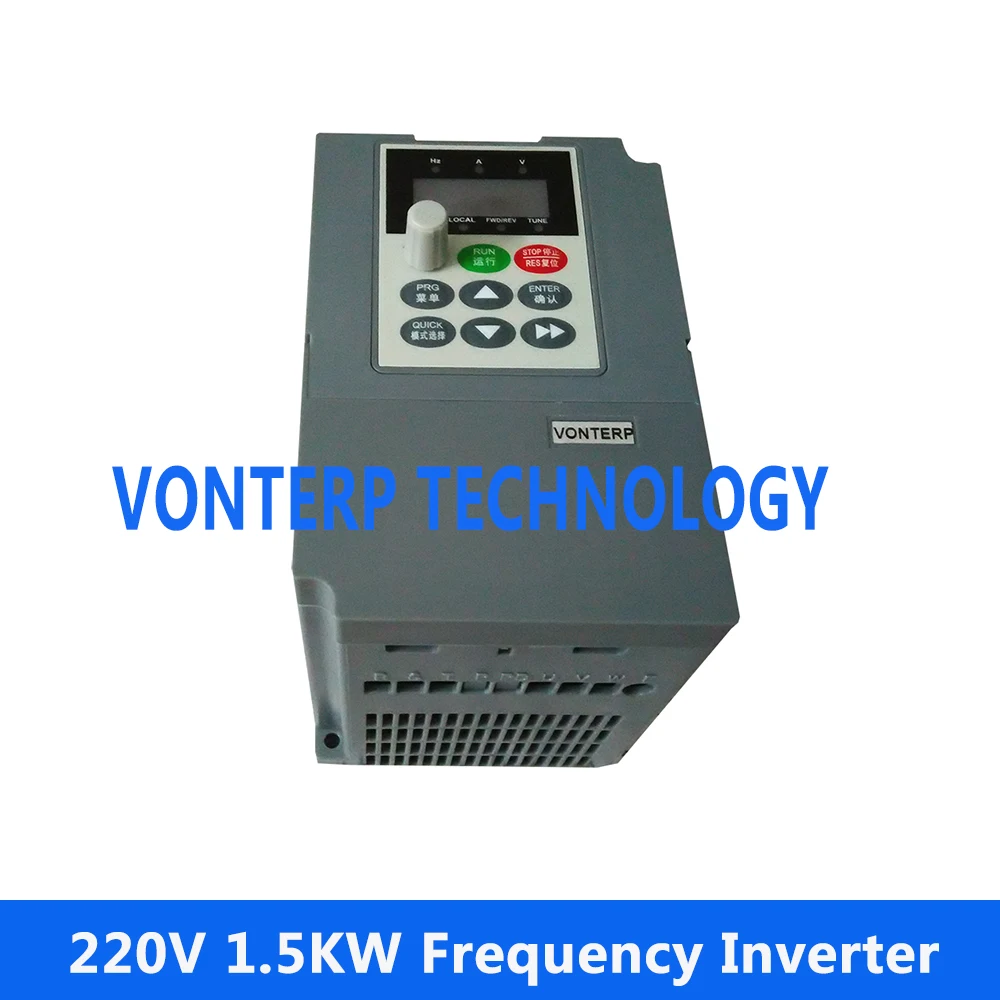 

220v 1.5kw 1 phase input and 220v 3 phase output Variable speed drive