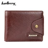 New 2023 Quality Guaranteed PU Leather Brand Men Wallets Design Short Small Male Purses Vintage Hasp Card Holder Carteras Casual 1