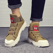 Высокое качество парусиновая толстая подошва мужская прогулочная обувь черные кроссовки Zapatos de Hombre уличная мужская спортивная обувь на толстой мягкой подошве