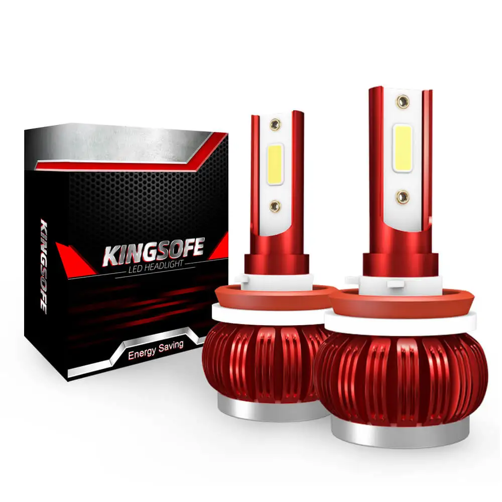

2PCS Car Headlight Lamp H7 H11 LED H4 H1 H8 HB2 9005 H10 HB3 9006 LED Fog Light Bulb Lamp Auto Headlamp COB Chip 36W 6000k 12v
