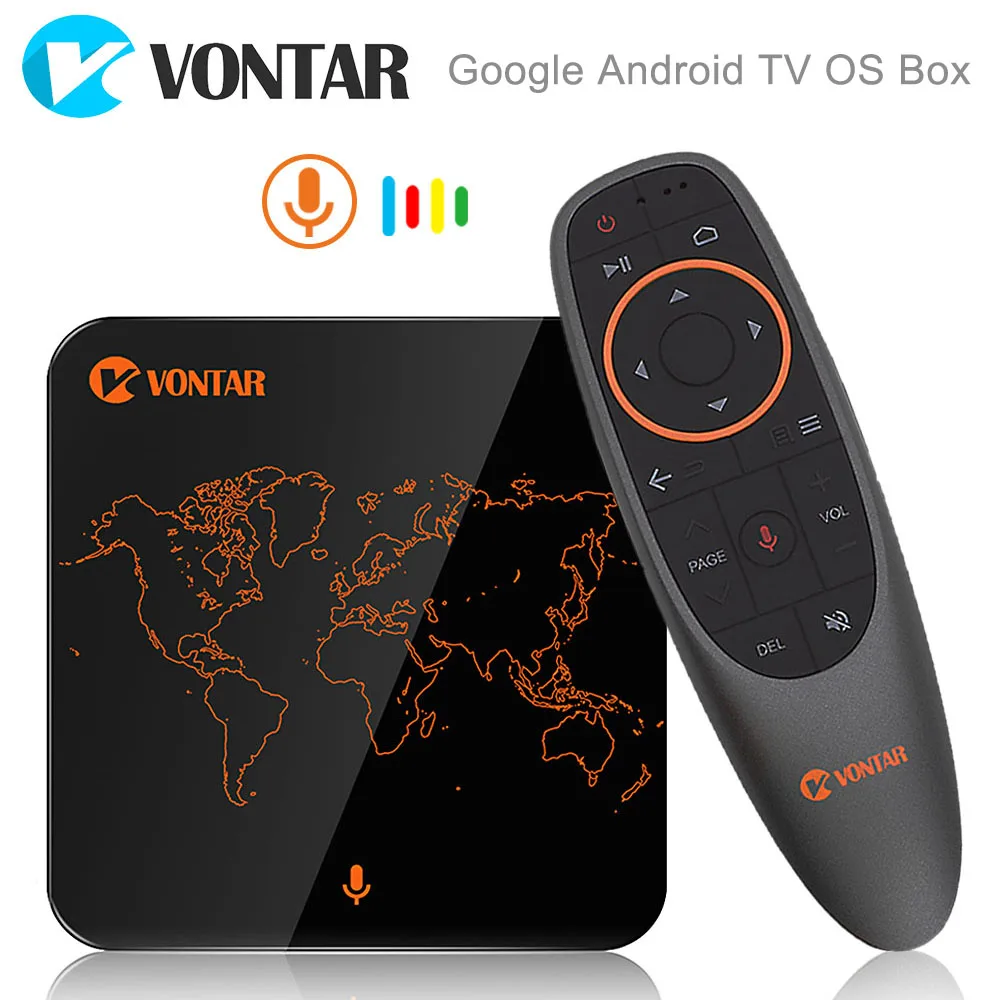 

2018 VONTAR V1 Google Android 7.1 TV BOX with Voice Control Amlogic S905W TV 2GB 16GB Netflix PK X96 mini Mecool M8S PRO W