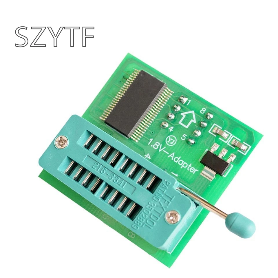 Блок преобразователя 1 8 V SPI Flash SOP8 DIP8 плата конверсионного стола MX25 W25 адаптера|spi