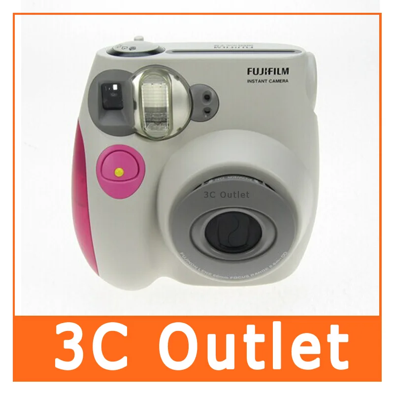 Подлинная Fujifilm Instax Mini 7 s мгновенная пленка фото камера, Рождество/День Святого Валентина/подарок на день рождения