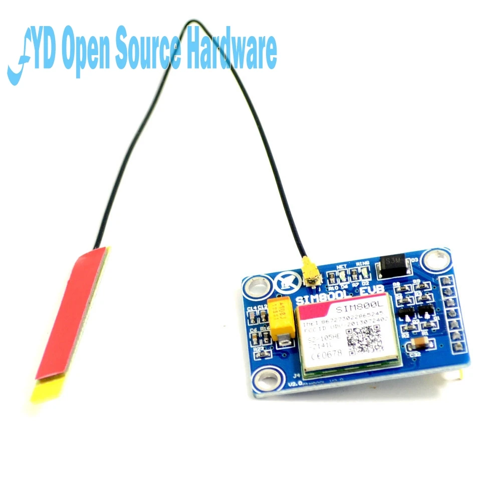 SIM800L V2.0 5V беспроводной GSM GPRS модуль Quad Band W антенна кабельный колпачок|gprs module|gsm