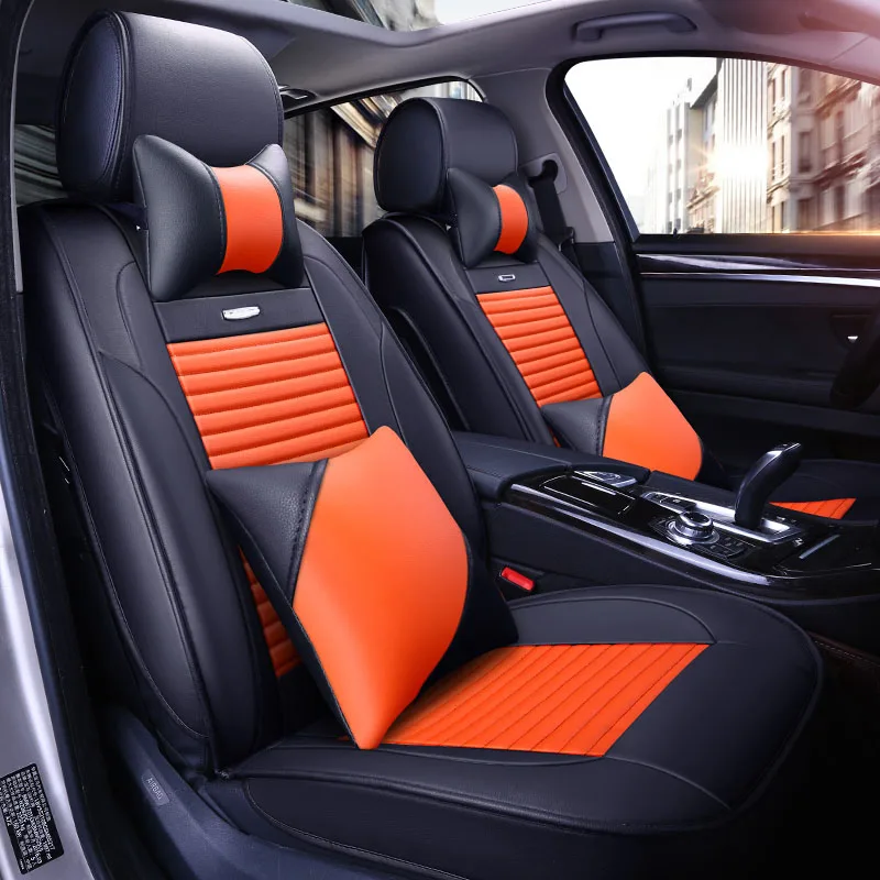 car seat cover Full set covers for Volkswagen vw golf 5 6 7 mk3 mk4 mk7 golf7 jetta mk6 passat b5 b6 b7 b8 cc wagon | Автомобили и