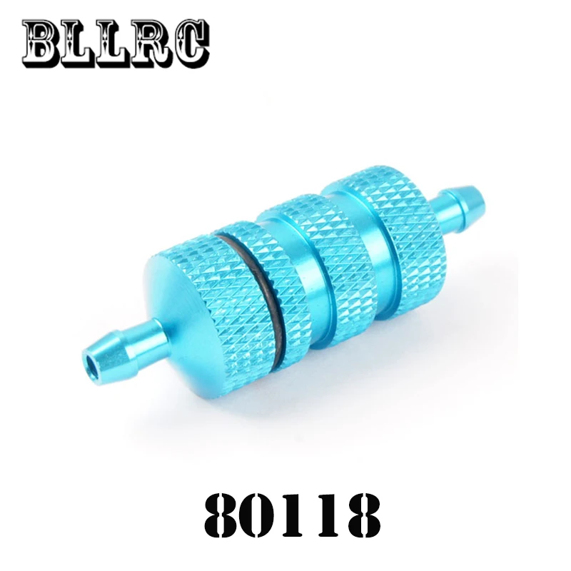 RC автомобиль HSP 1/8 80118 алюминиевый топливный фильтр нитро детали двигателя для 1:8
