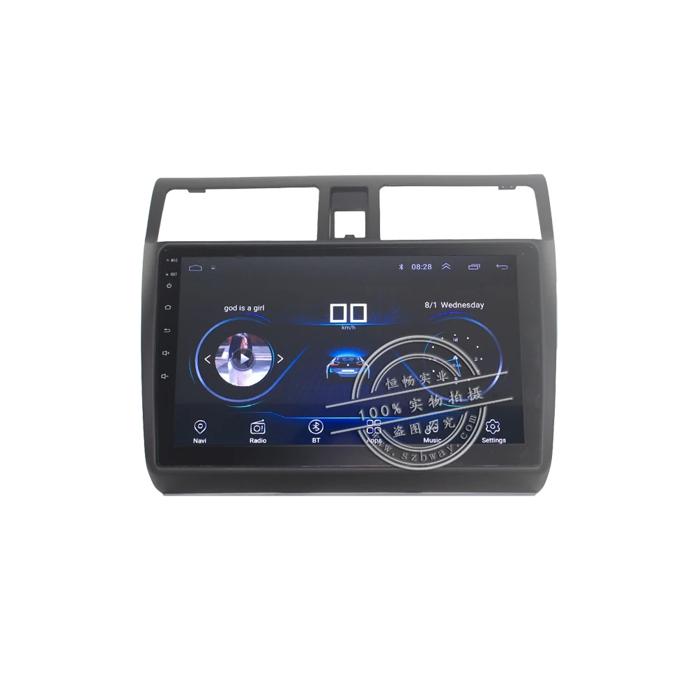 Best HACTIVOL 10.1" 1024*600 Quadcore android 8.1 car radio for Suzuki Swift 2005-2016 car DVD player gps navi wifi bluetooth,SWC 1