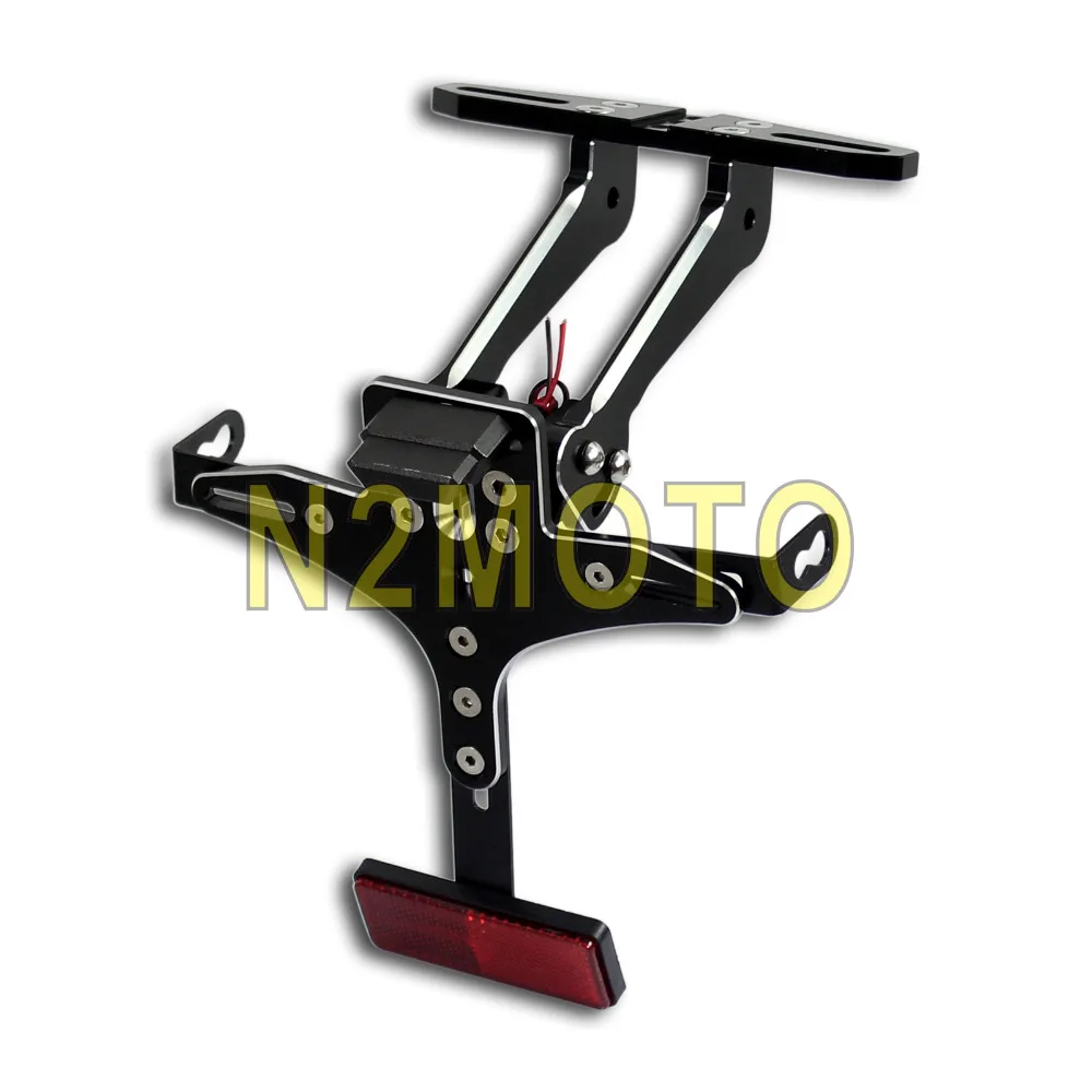 Motorcycle Rear License Plate Holder Number Plate Bracket for Kawasaki