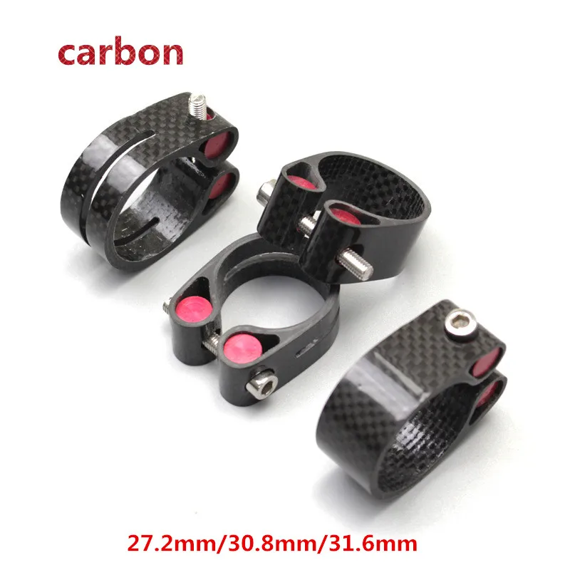 BIKE BICYCLE CARBON SEAT POST PROTECTED SEAT CLAMP 27.2