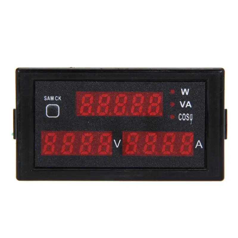 

Accurate LCD Digital Ammeter Voltmeter Current Electric Energy Meter AC200V-450V for Monitoring The Operating Situation