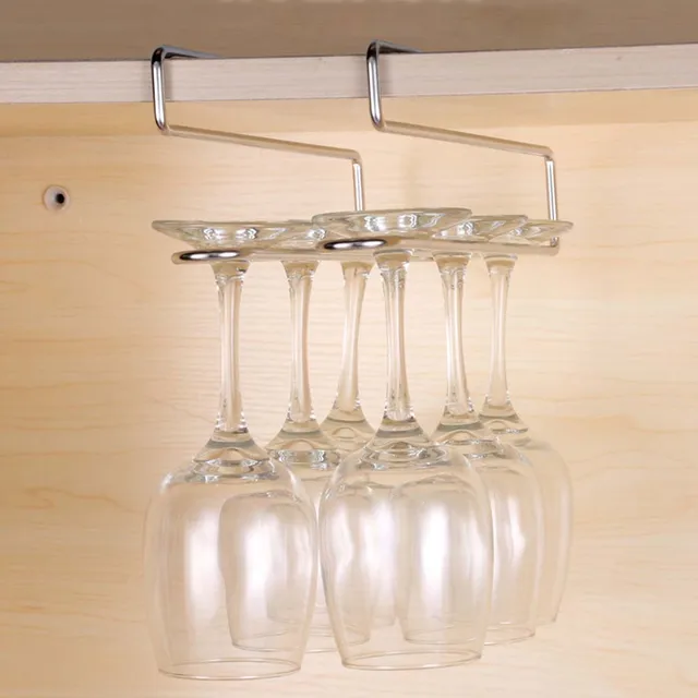 Buy Wine Rack Hanging Wine Glass Holder Stemware Rack