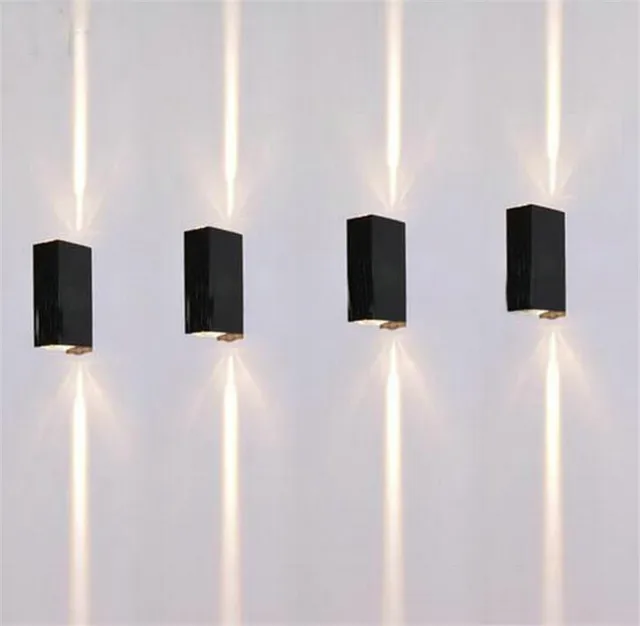 Ondenn 6w Outdoor Led Wall Lamps Square Waterproof Sconce Up Down Ondenn 6w Outdoor Led Wall Lamps Square Waterproof Sconce Up Down Lighting Light Ac90 260v 4pcs Lot Free Shipping In Indoor From