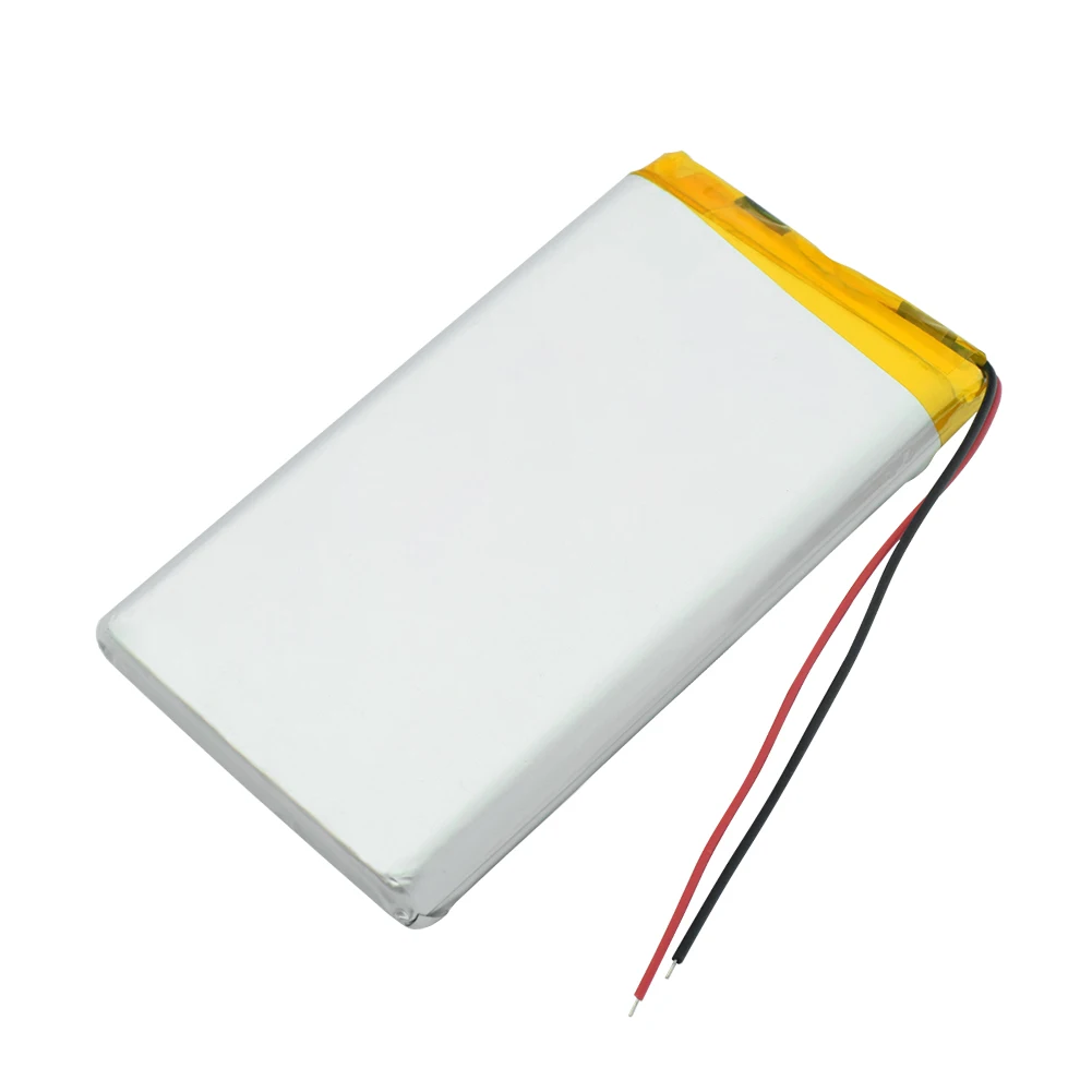Размер 1260100 3,7 в 10000 мАч литий-ионный Lipo ячеек литий-полимерный аккумулятор для тахографа автомобиля Bluetooth динамик