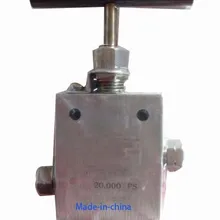 Модель: HS15133 3/8 ''15000 psi 3way/2 на игольчатый клапан из нержавеющей стали высокого давления