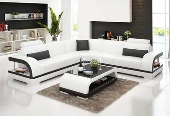 

G8011B House design sofa set,simple luxury style leather sofa set