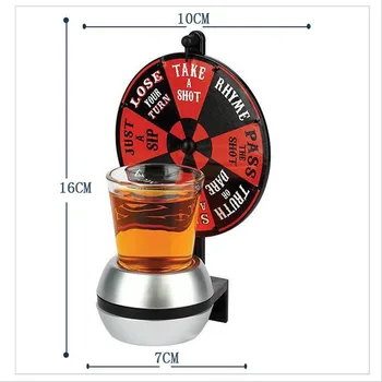 

Board game Darts Drinking Game Turntable Drinking Glass Tools Spinning Wheel Bar drinking Board Game