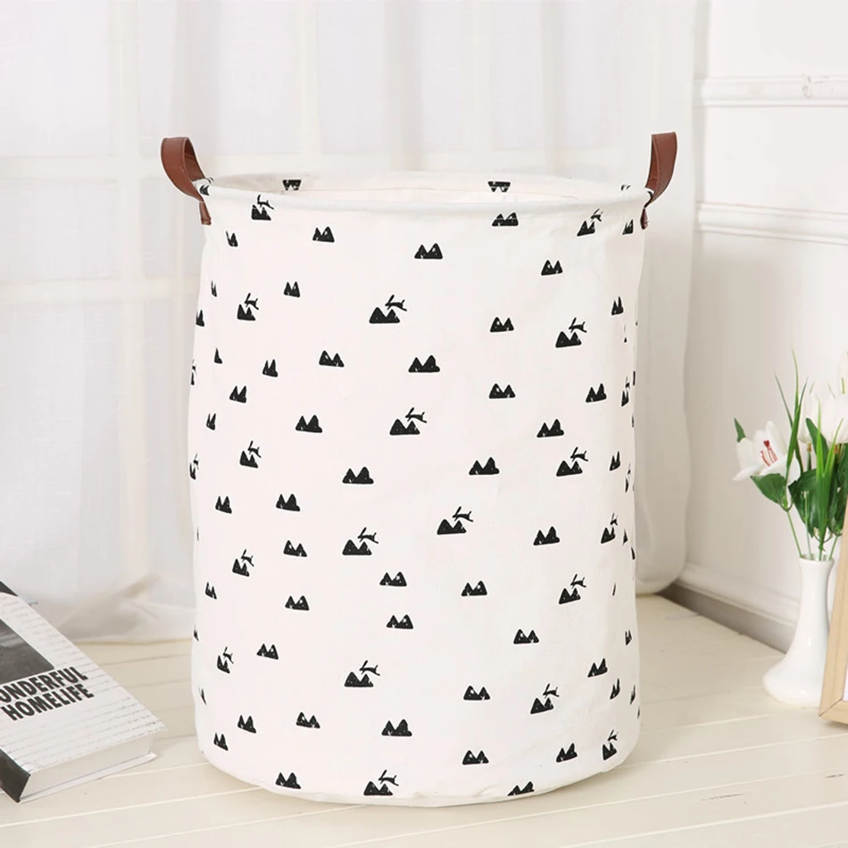 07MICCK New Version Waterproof Storage Laundry Basket Clothes Barrel Folding Clothes Toys Multifunction Storage Basket Organizer