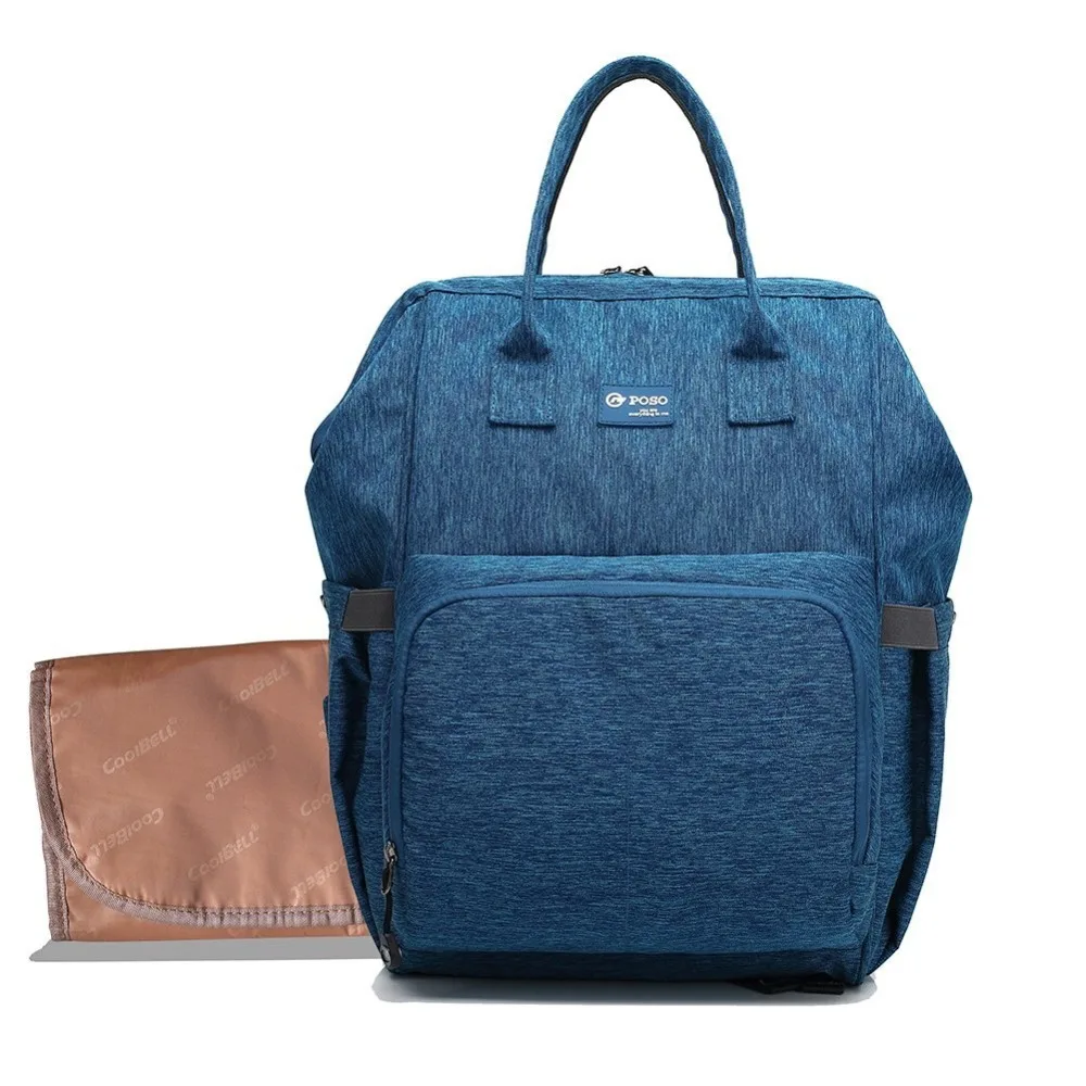 

Coolbell Diaper Bag Backpack For Baby Care, Large Tote Bags With Changing Mat, Multi-Functional Diaper Bag Tote Women Mother bag