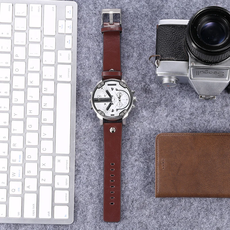 drop shipping 2019 cool big case watch for men dz army miltiary mens wristwatches (3)